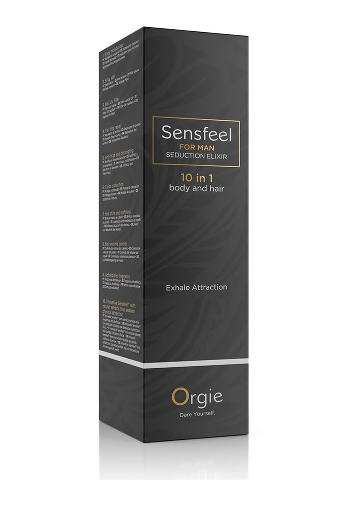 Orgie „Orgy“ – „Sensfeel for Man“ feromonų gundymo eliksyras 10 viename, 100 ml