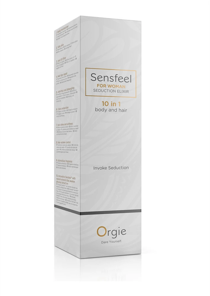 Orgie - Sensfeel moterims feromonų gundymo eliksyras 10 viename 100 ml