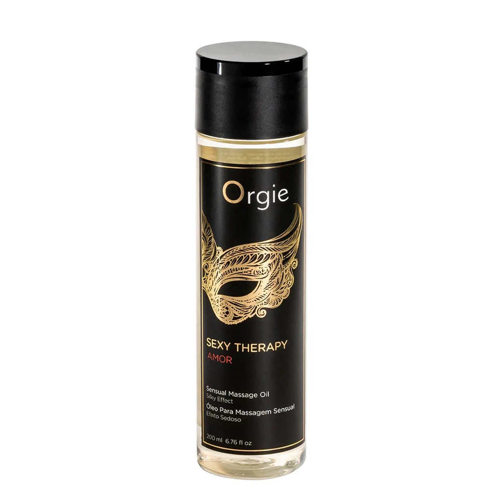 Orgie - „Sexy Therapy“ sensualinis masažo aliejus su vaisiais ir gėlėmis, 200 ml
