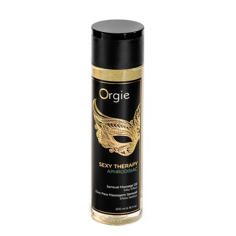 Orgie - „Sexy Therapy“ sensualinis masažo aliejus su vaisių ir gėlių afrodiziaku, 200 ml