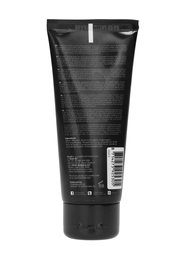 Ouch By Shots Oi! - Analinis relaksatorius - 100 ml