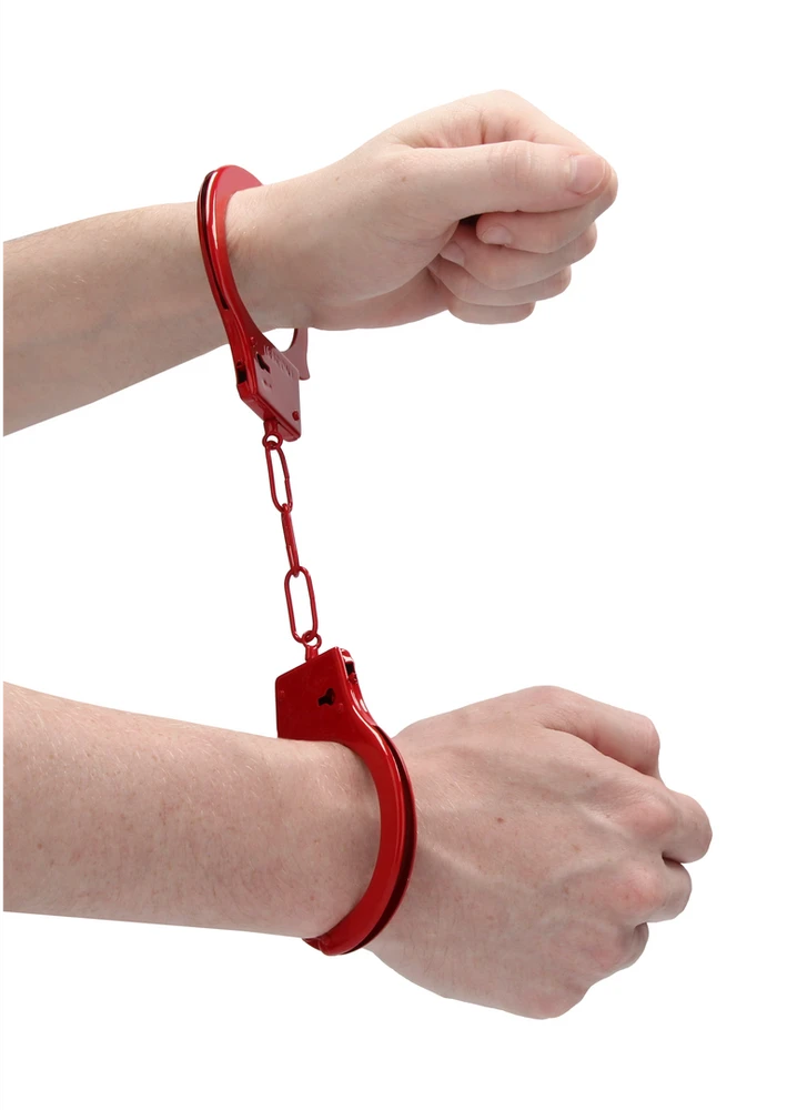 Ouch By Shots Ouch! Beginner"s Handcuffs - Raudona