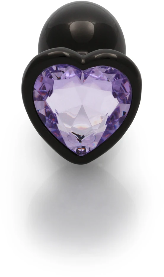 Ouch By Shots Heart Gem Butt Plug - Small
