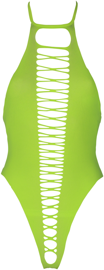 Ouch By Shots Ach! Aukšto kirpimo korpusas - Neoninis Žalias - XS/XL