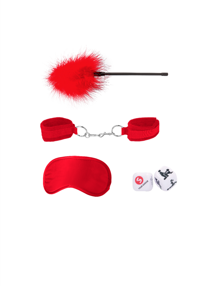 Ouch By Shots Ach! Įvadinis Bondage Kit #2 - Raudona