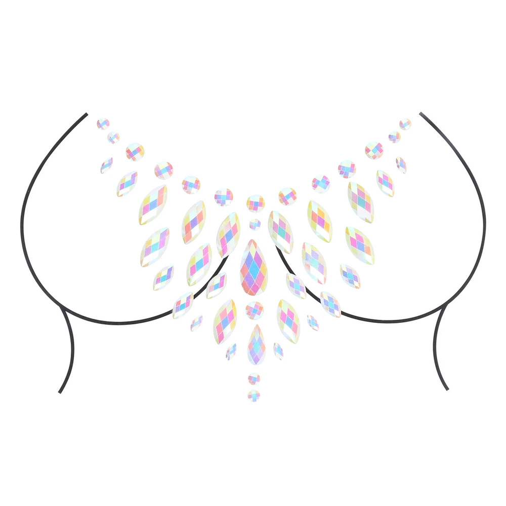 Ouch By Shots Kūno papuošalų lipdukai – krūtinė