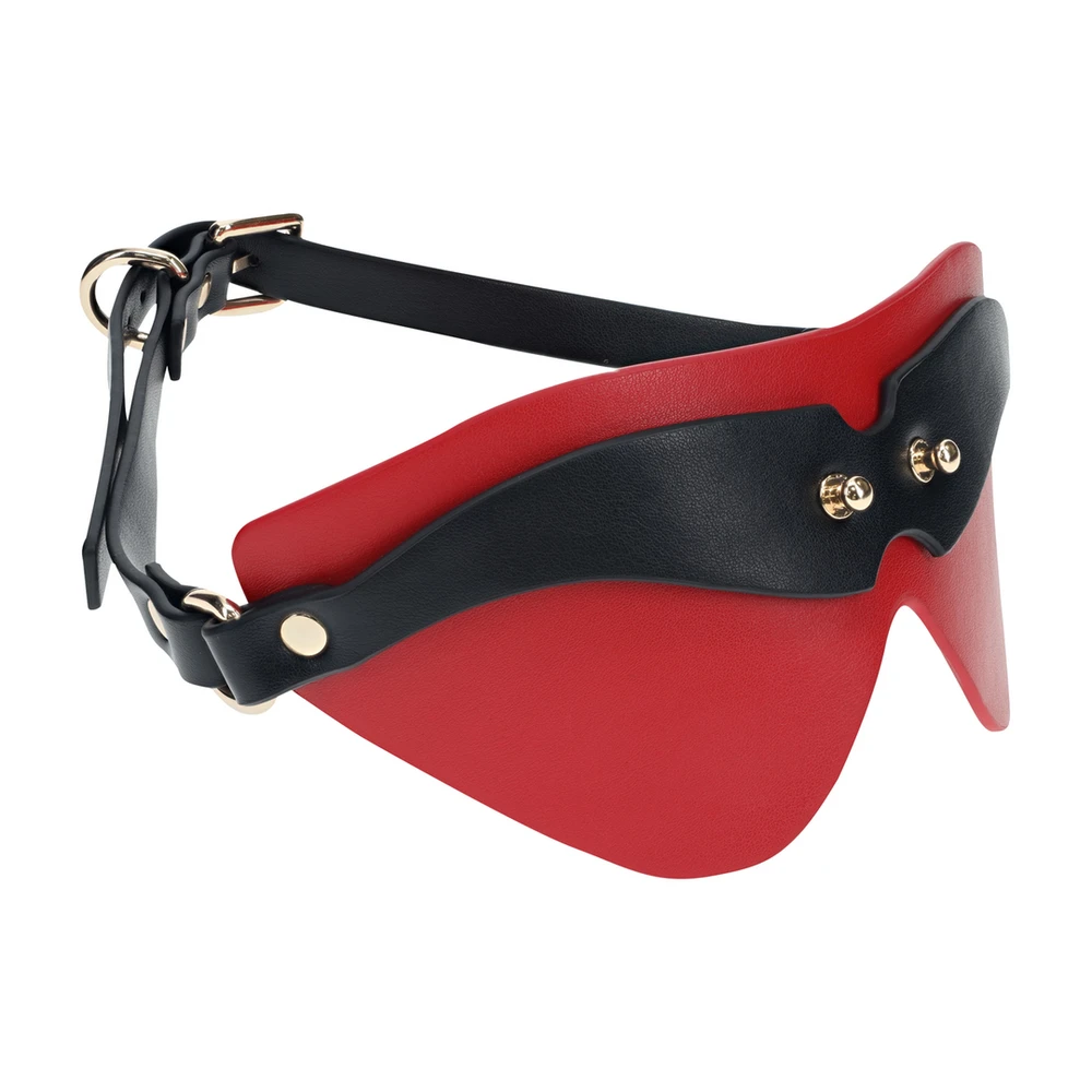 Ouch By Shots Milan Collection - Blindfold - Juodas/Raudona