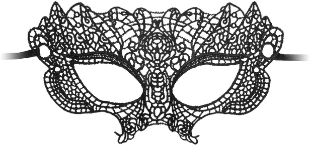 Ouch By Shots Princess - Juodas Lace Mask