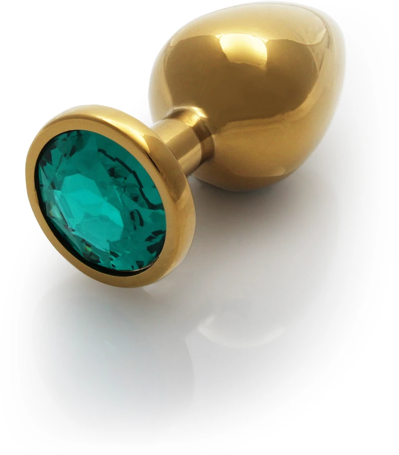 Ouch By Shots Ouch! Round Gem Butt Plug - Medium