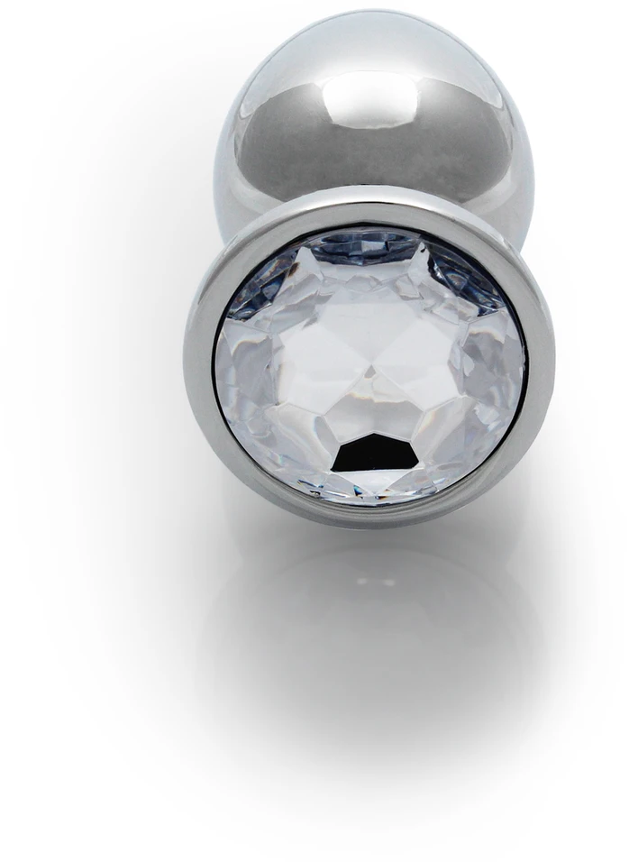 Ouch By Shots Ouch! Round Gem Butt Plug - Medium