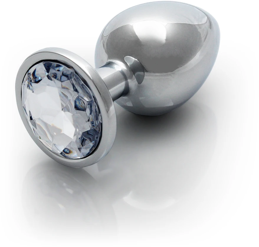 Ouch By Shots Ouch! Round Gem Butt Plug - Medium