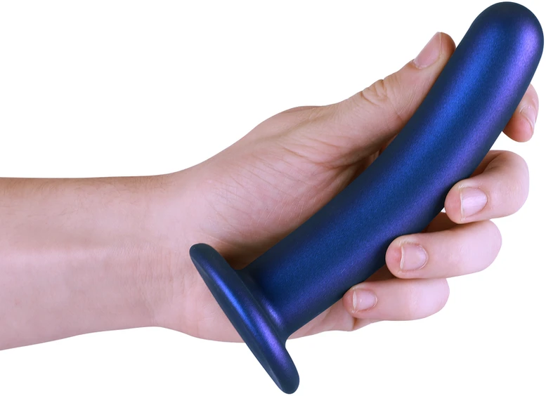 Ouch By Shots Oi! Smooth Silicone G-Spot Dildo - 6'' / 14,5 cm