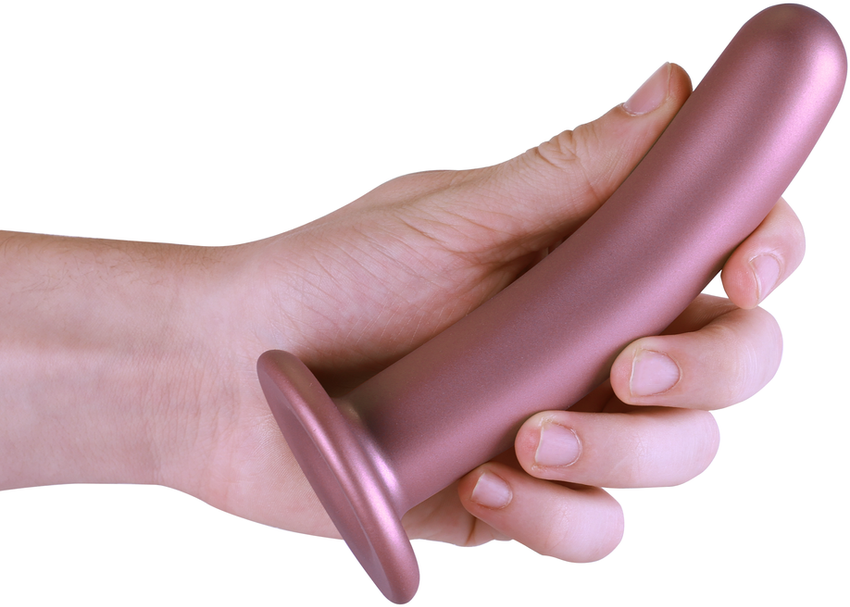 Ouch By Shots Oi! Smooth Silicone G-Spot Dildo - 6'' / 14,5 cm