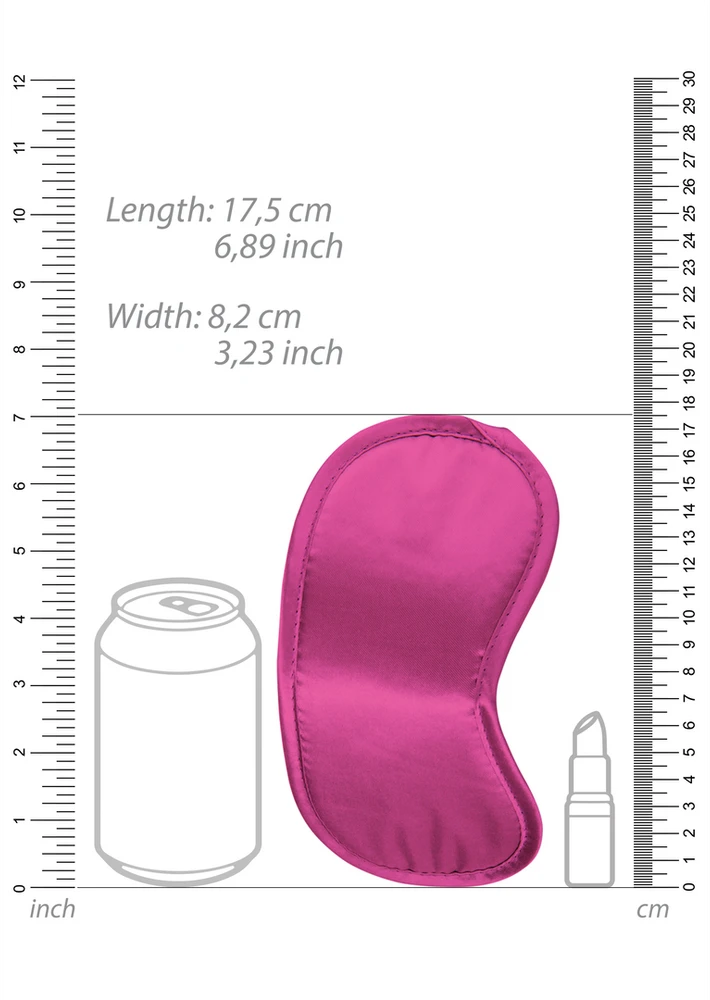 Ouch By Shots Rožinė Soft Eyemask - Rožinė