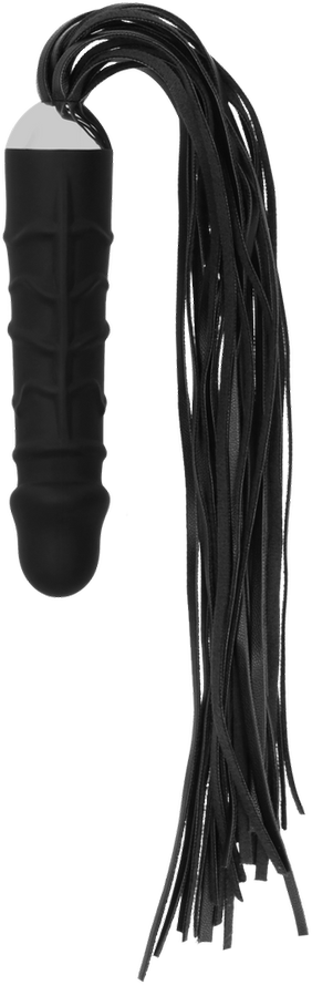 Ouch By Shots Ach! Dildo botagas dirbtinis botagas 2in1 bdsm 16cm