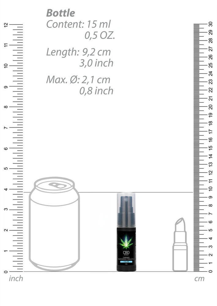 Pharmquests By Shots Pharmquests CBD kanapių feromonų stimuliatorius jam - 15 ml
