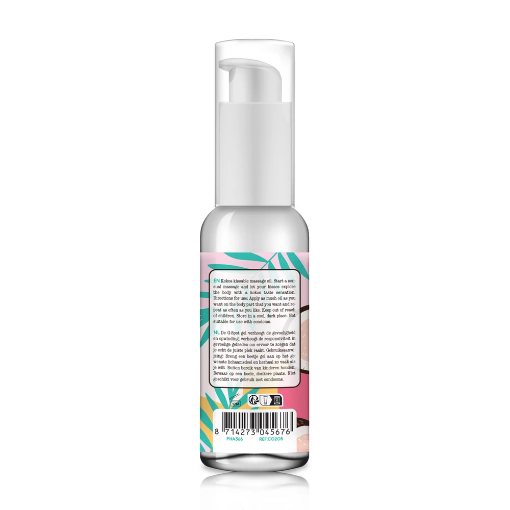 Pharmquests By Shots Bučiuojamasis kokosų aliejus - 50 ml