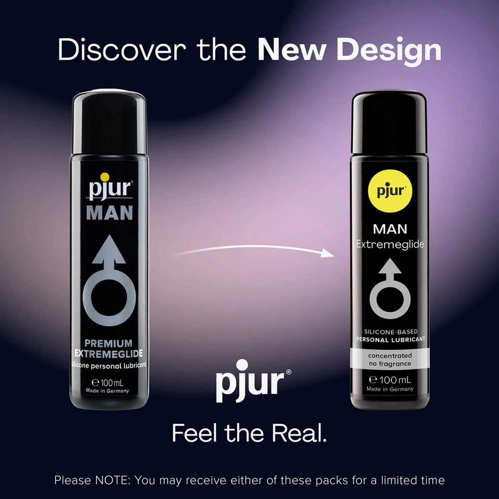 Pjur MAN Premium Extremeglide ilgai išliekantis drėkinamasis gelis silikono pagrindu 100 ml