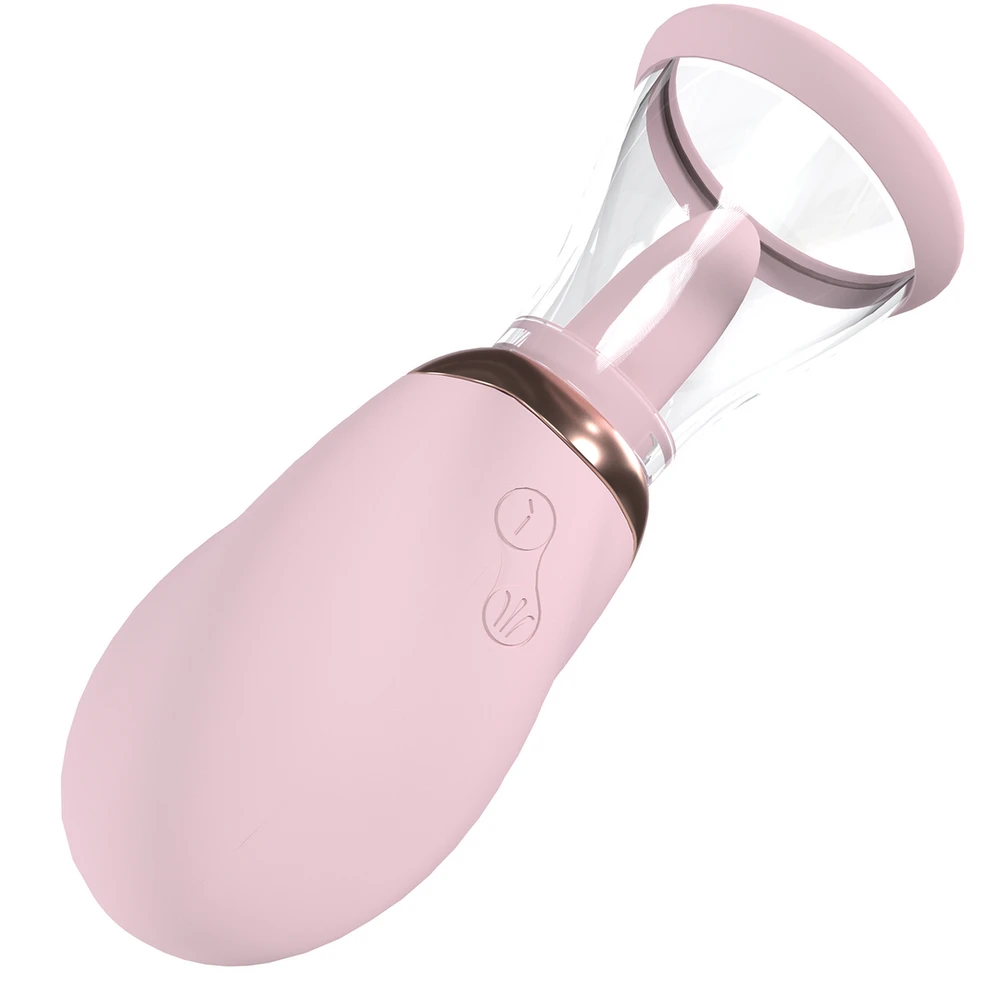 Pumped By Shots Rožinė Boost - Rechargeable Vulva and Breast Pump - Rožinė