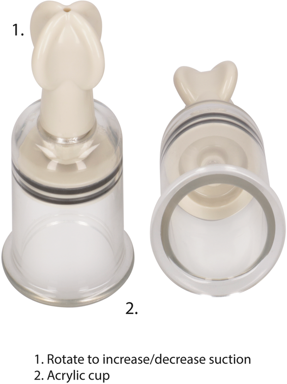 Pumped By Shots Pumped Nipple Suction Set Medium – skaidrus