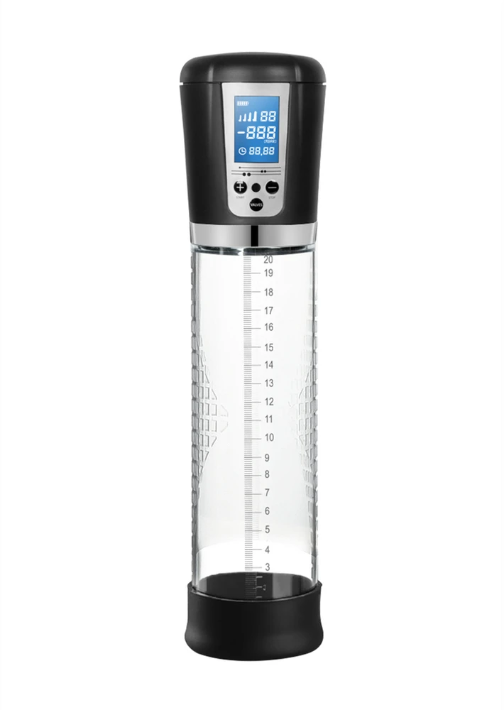 Pumped by Shots Aukščiausios kokybės įkraunamas automatinis LCD siurblys