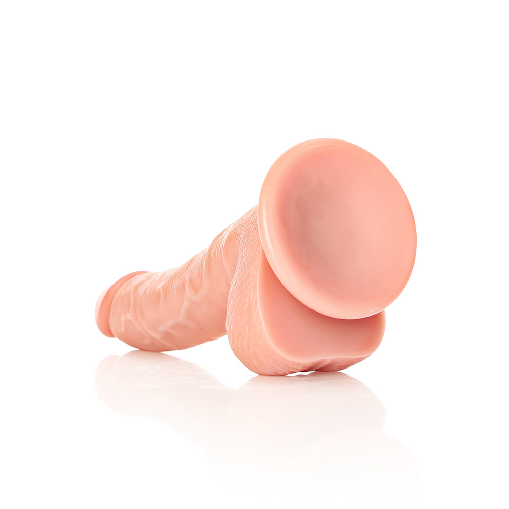 Realrock By Shots Realrock Silikoninis styguotas dildo siurbtukas 20 cm