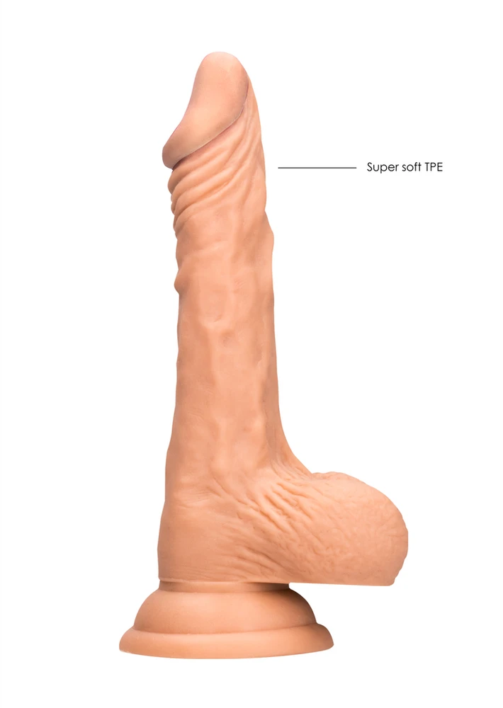 Realrock By Shots Dildo su sėklidėmis - 20 cm