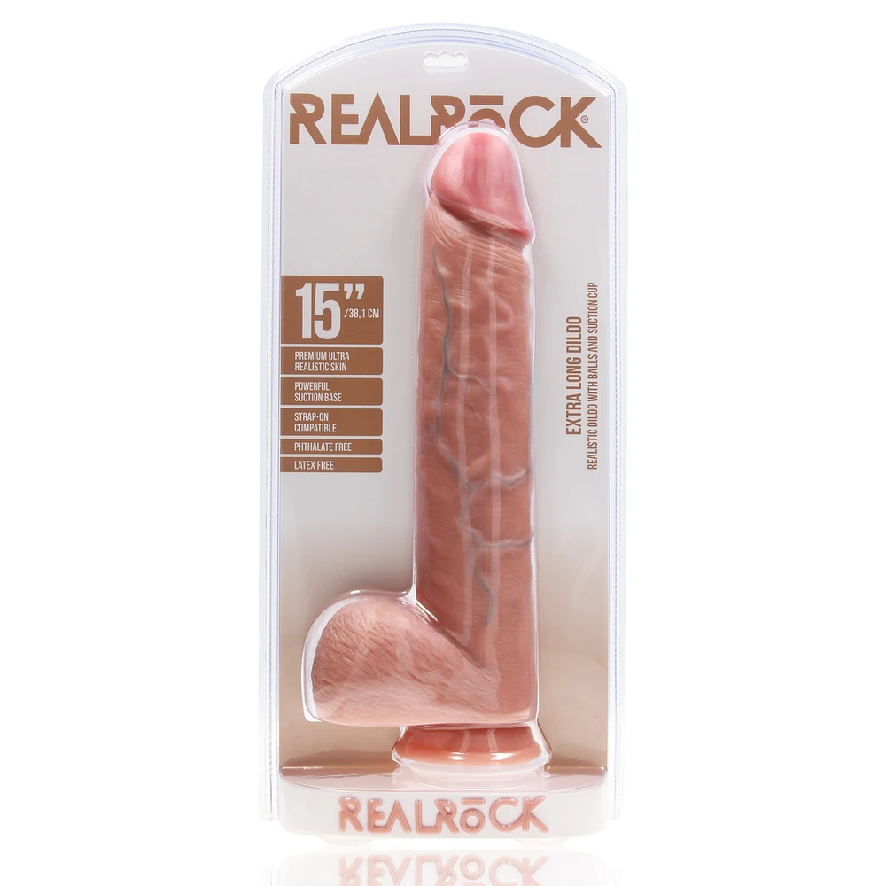 Realrock By Shots Itin ilgas su kamuoliukais 15""