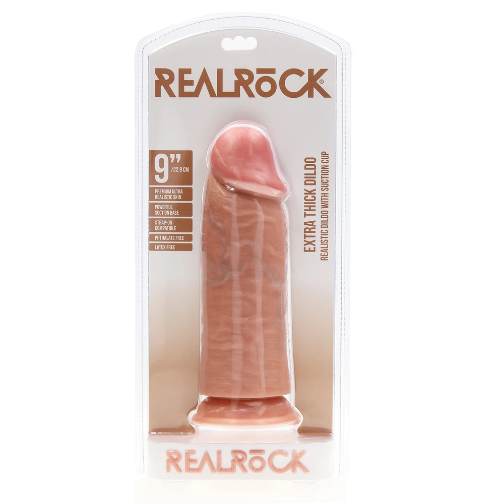 Realrock By Shots Ypač storas tiesus šukutės be kamuoliukų 23 cm - minkštimas
