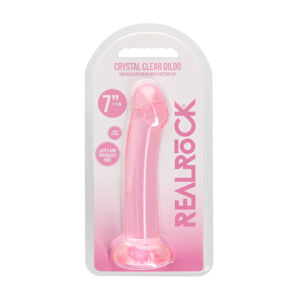 Realrock By Shots Nerealistiškas dildo su siurbtuku - 6,7""""/ 17 cm