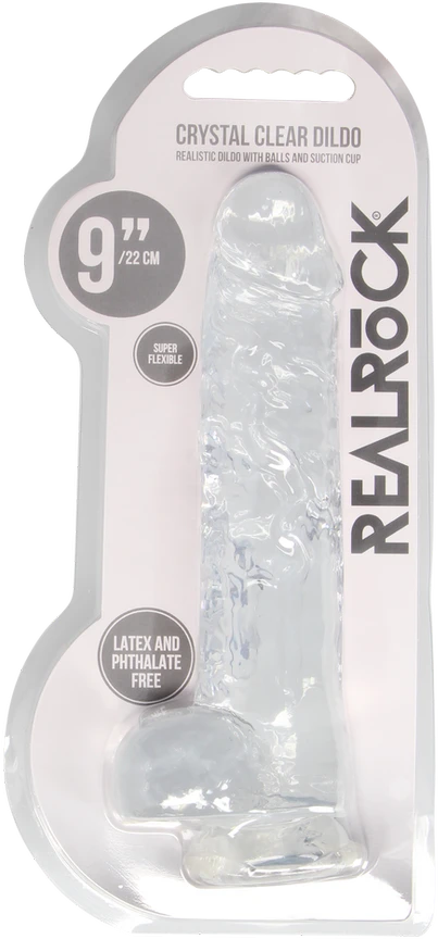 Realrock By Shots Realrock Big neperšlampamas varpos dildo stiprus siurbtukas 25cm