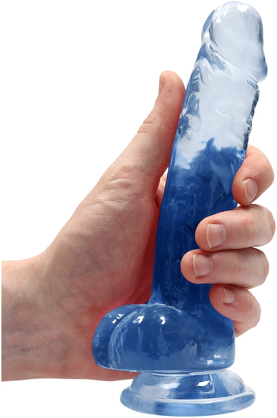 Realrock By Shots Realrock Realistinis dildo su kamuoliukais - 7"/ 19 cm
