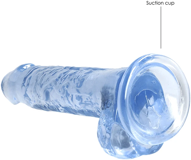 Realrock By Shots Realrock Realistinis dildo su kamuoliukais - 7"/ 19 cm