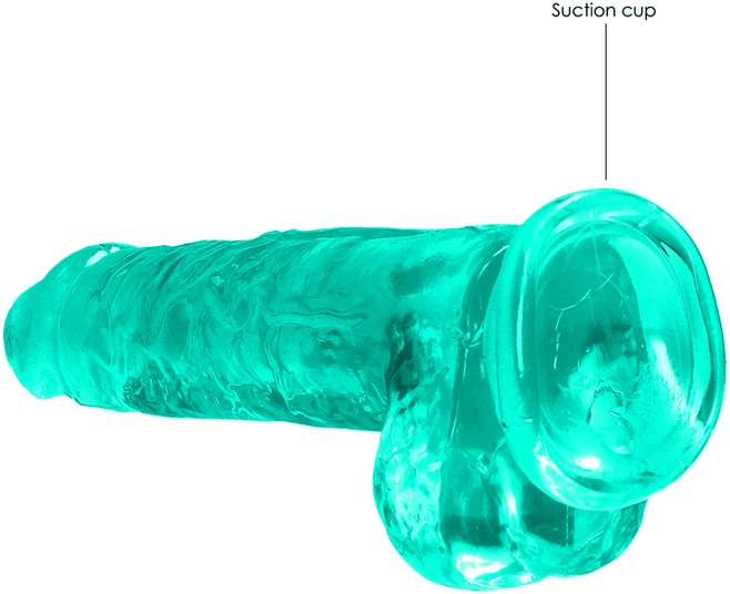 Realrock By Shots Realrock Dildo long veny su stiprus siurbtukas varpos 21cm