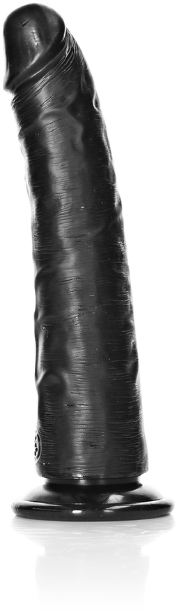 Realrock By Shots Realrock Slim Realistic Dildo su siurbtuku - 7"/ 18 cm