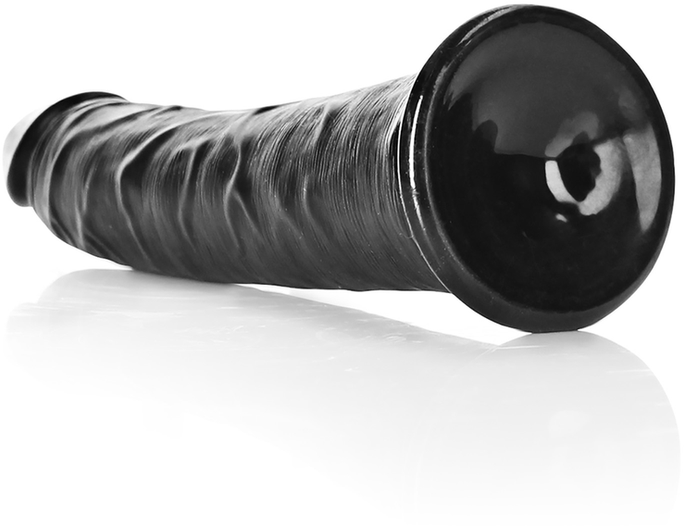 Realrock By Shots Realrock Slim Realistic Dildo su siurbtuku - 7"/ 18 cm