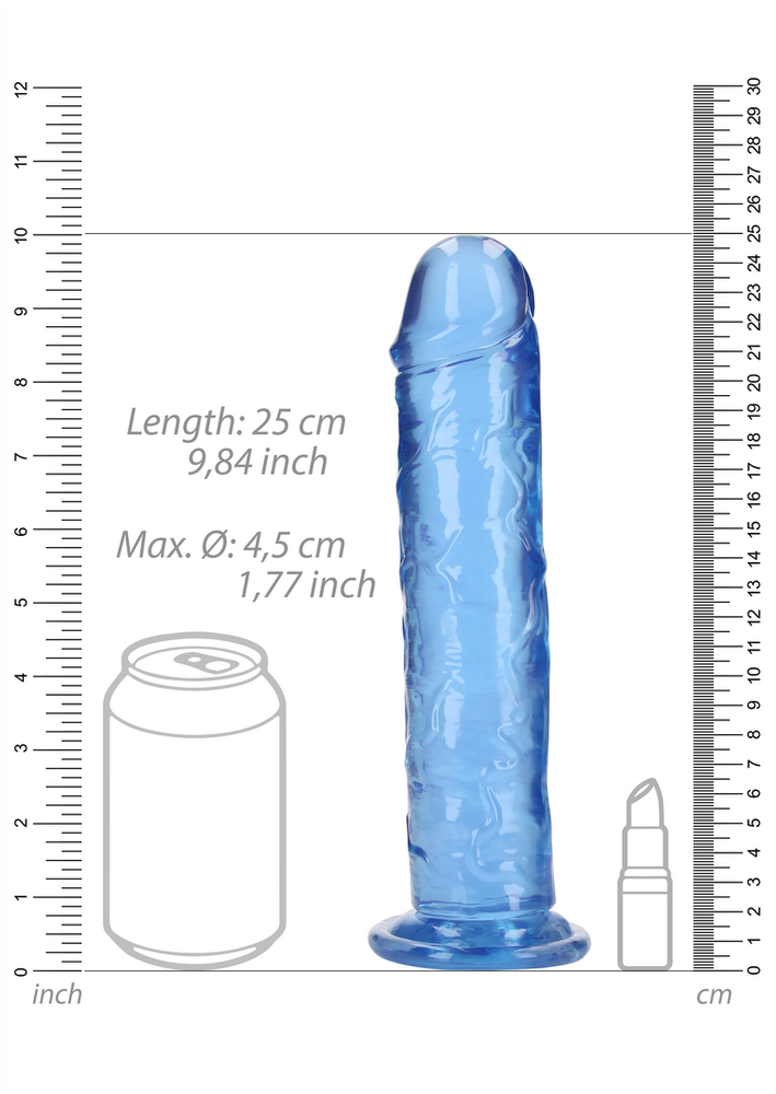 Realrock By Shots Tiesus tikroviškas dildo su siurbimo taurele – 9'' / 23