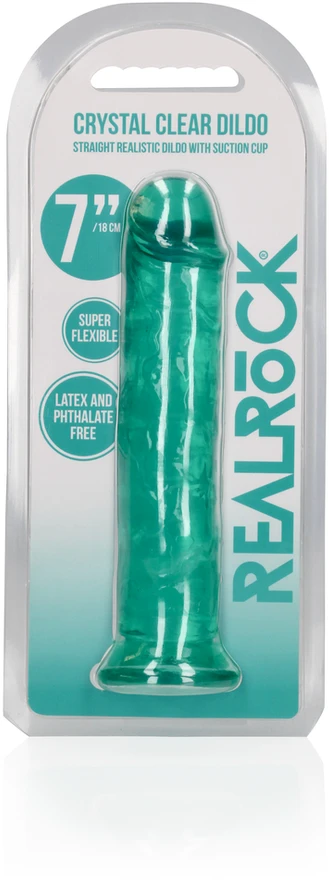 Realrock By Shots Tiesus tikroviškas dildo su siurbimo taurele – 7 colių / 18