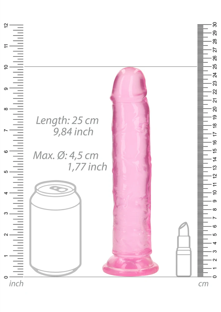 Realrock By Shots Tiesus tikroviškas dildo su siurbimo taurele – 9'' / 23
