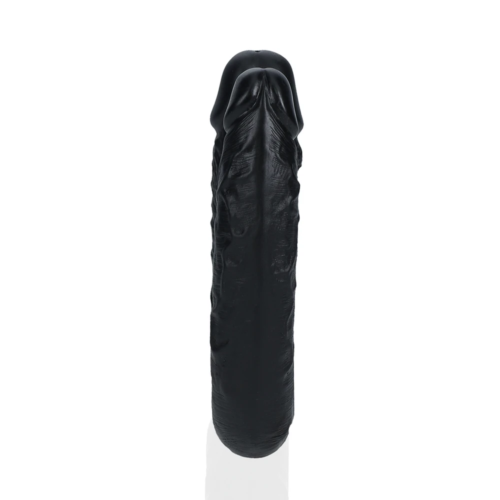 Realrock By Shots U Shaped Double Dildo 12,7 cm - Juodas