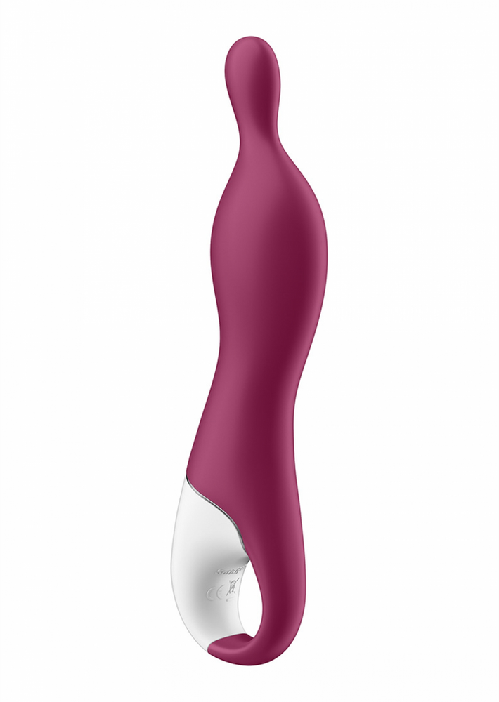 „Satisfyer SATISFYER_A-Mazing 1 A-Spot“ vibratorius, uogų spalvos