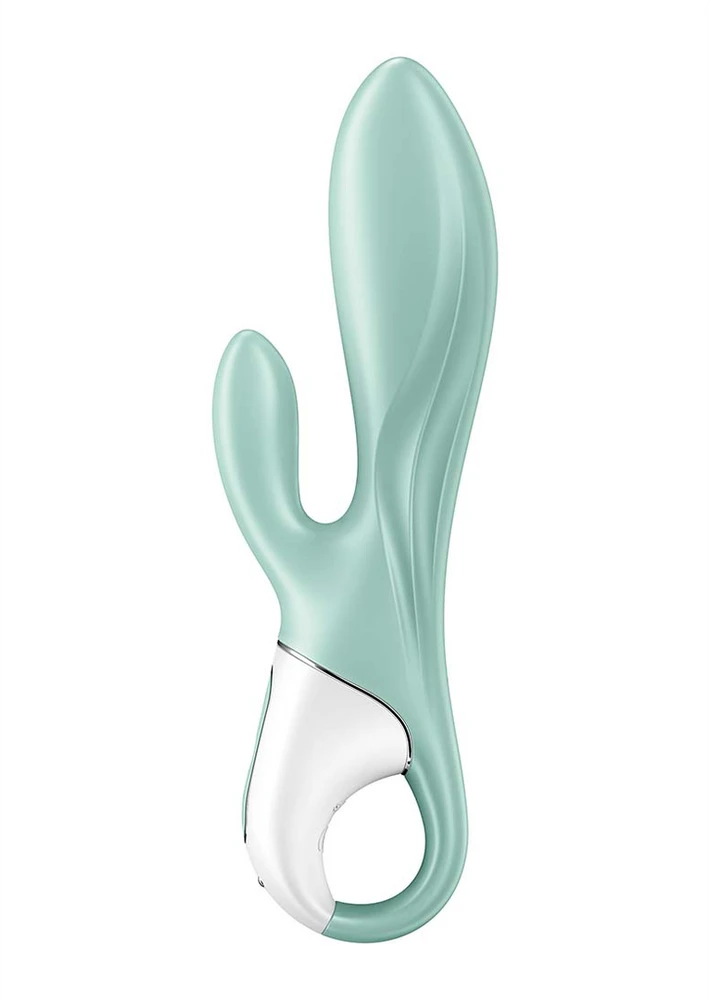 Satisfyer Air Pump Bunny 5+ vibratorius su siurbliu Mint