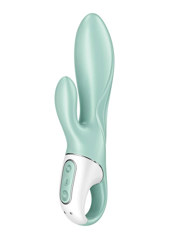 Satisfyer Air Pump Bunny 5+ vibratorius su siurbliu Mint