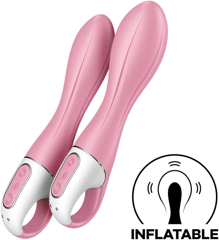 „Satisfyer“ pripučiamas vibratorius su oro pompa