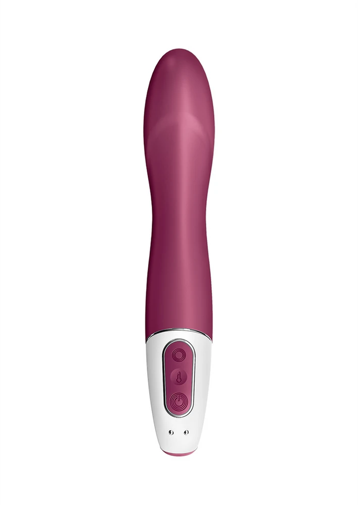Satisfyer Big Heat šildomas violetinis vibratorius