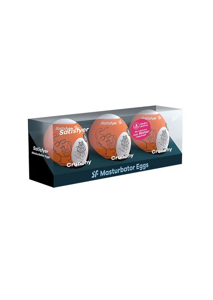„Satisfyer SATISFYER“_Masturbatorius Kiaušinis 3xTraškus kiaušinio formos masturbatorius