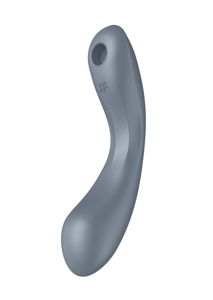 SATISFYER CURVY TRINITY 1 MĖLYNA-PILKA
