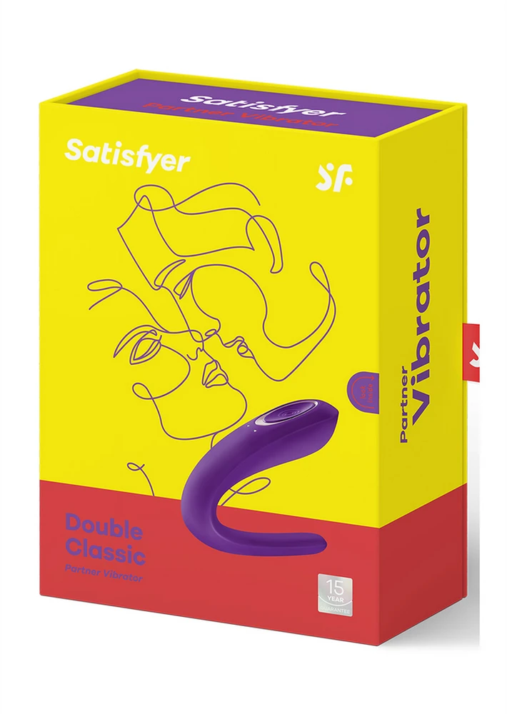 Satisfyer – dvigubas klasikinis partnerio vibratorius