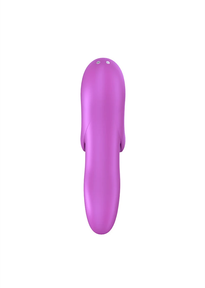Satisfyer Drąsus meilužis – pirštų vibratorius – violetinė