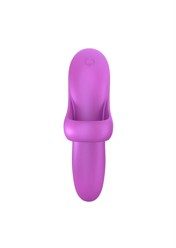 Satisfyer Drąsus meilužis – pirštų vibratorius – violetinė